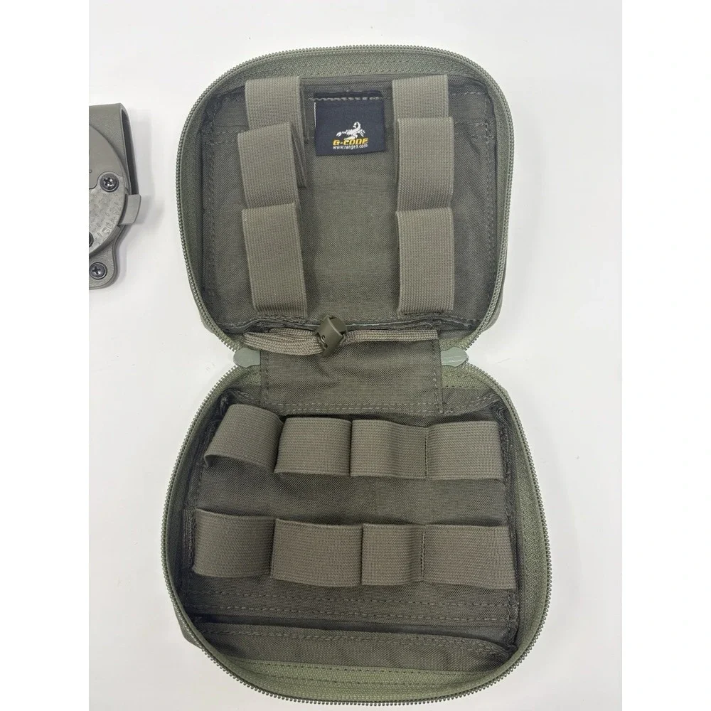 G-Code Assaulter's Med Pouch W/ RTI Attachment And RTI Ranger Green